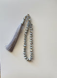 Crystal Tasbih Silver