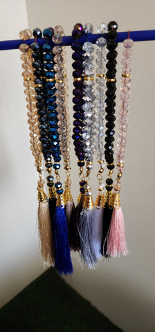 Crystal Tasbih Gold