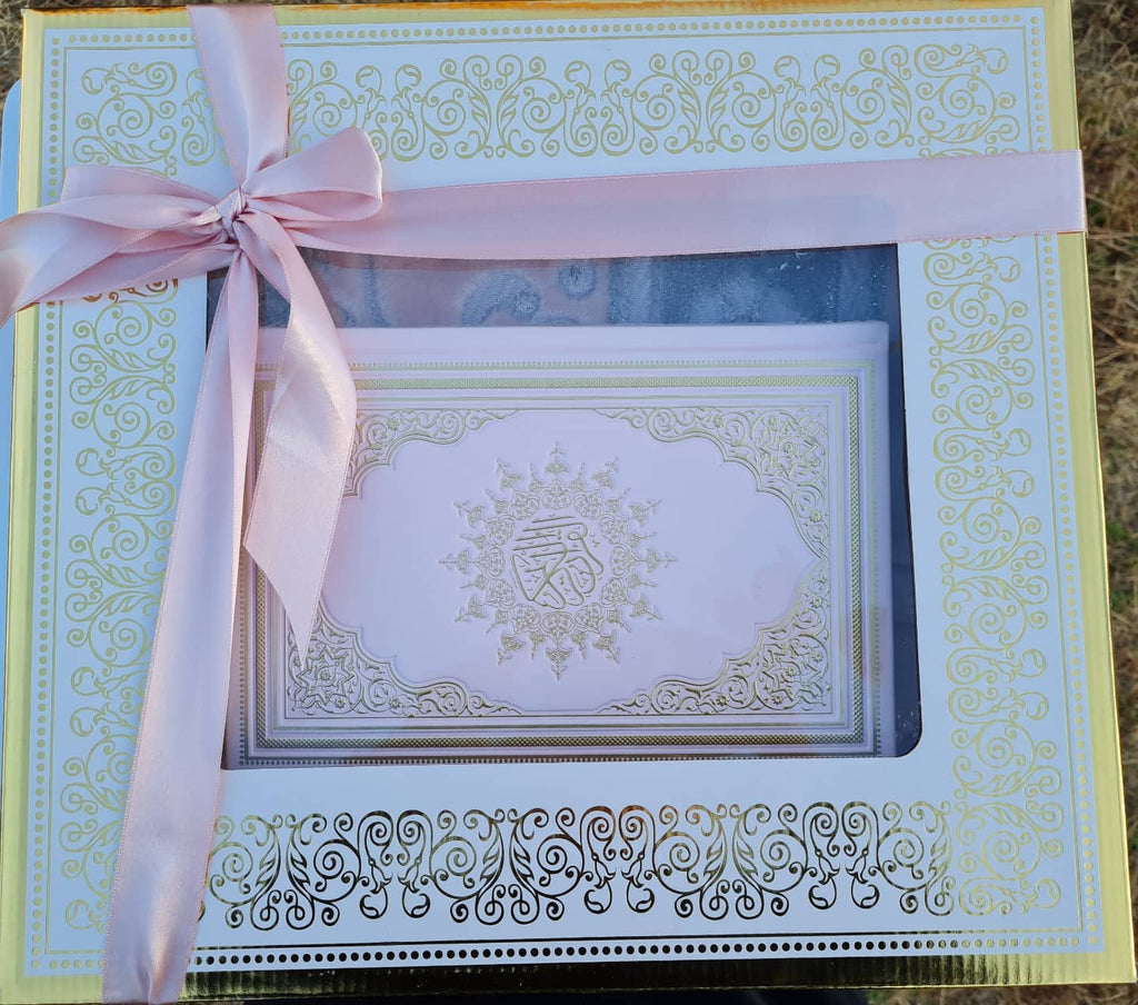 Quran With Velvet Box and Tasbih Set, Personalized Islamic Quran Gift,  Muslim Gift Set, Velvet Quran and Velvet Box, Islamic Wedding Gift. - Etsy
