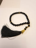 Crystal Tasbih Gold