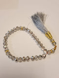 Crystal Tasbih Gold