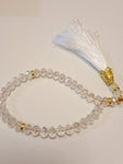 Crystal Tasbih Gold