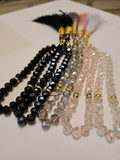 Crystal Tasbih Gold